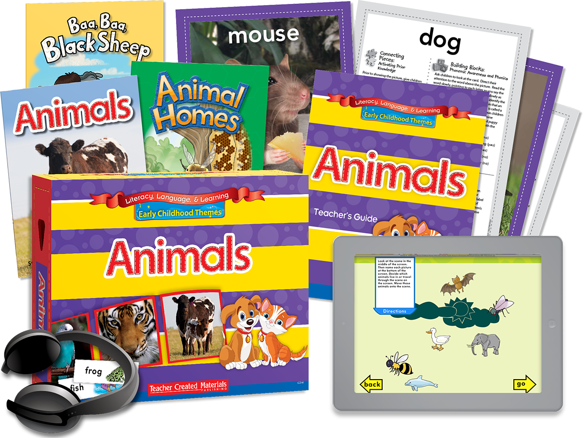 Early Childhood Themes: Animals Kit