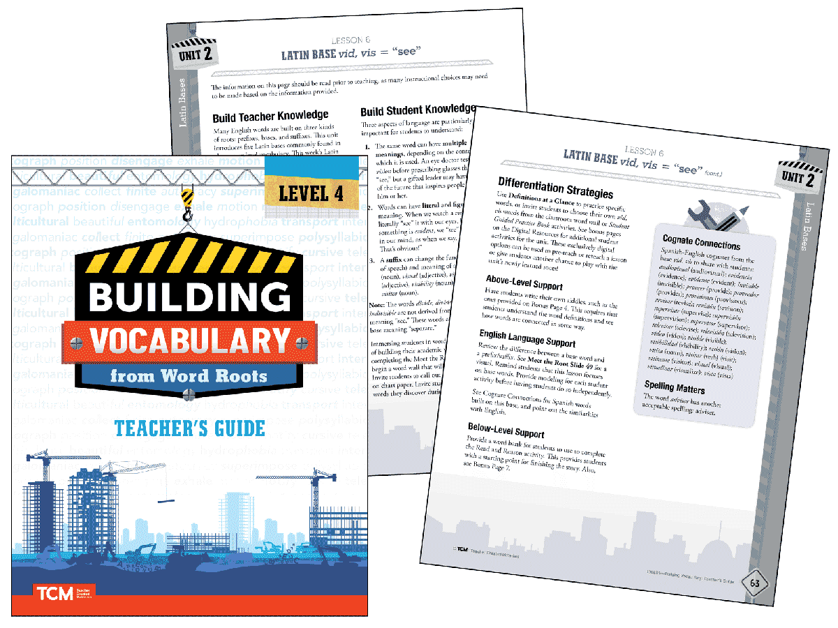 Building Vocabulary 2nd Edition: Level 4 Kit