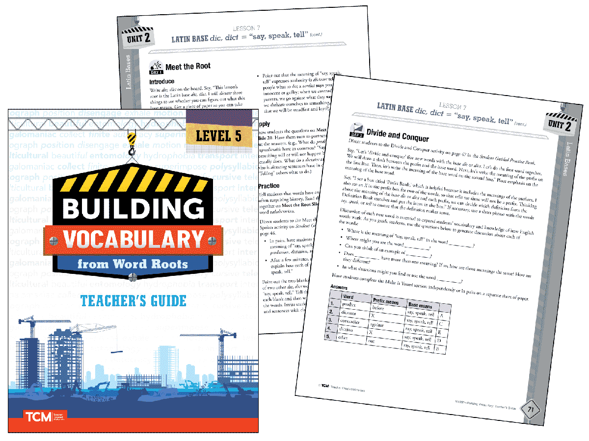 Building Vocabulary 2nd Edition: Level 5 Kit