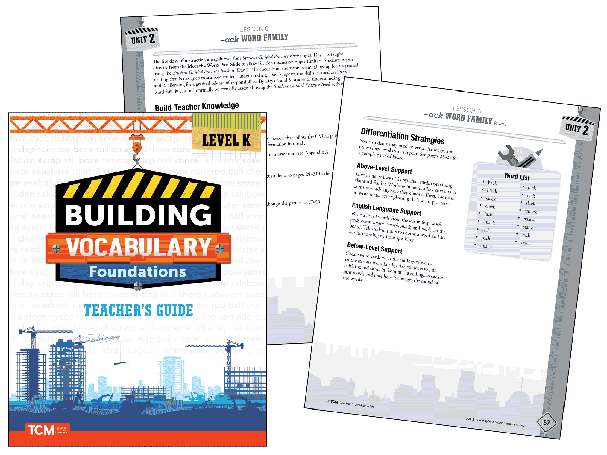 Building Vocabulary 2nd Edition: Level K Kit